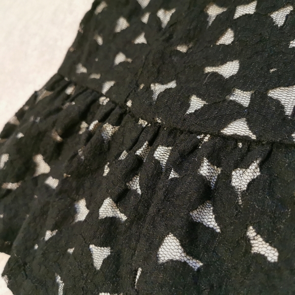 Strapless Corset-boned Ruffle Hem Mini Dress - Picture 2 of 6